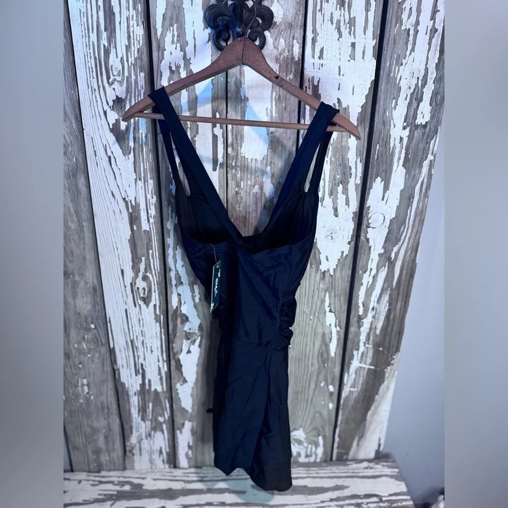 Elegant Black Women's Swim Dress Size XL NWT - Picture 7 of 9